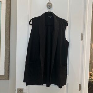 Eileen Fisher Black Vest
